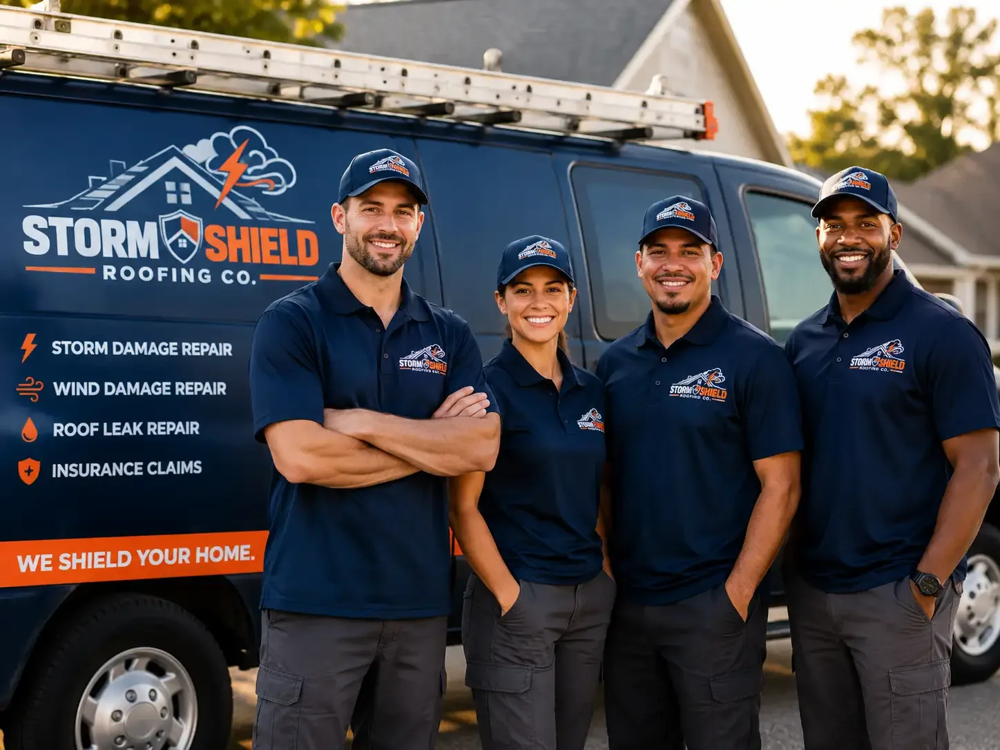 Storm Damage Roof Repair company in Saucier, MS